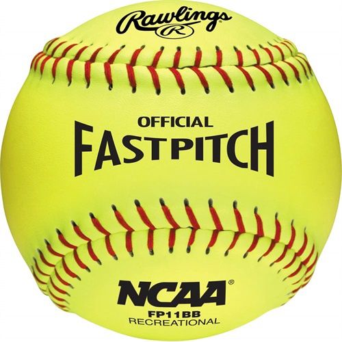 RAWLINGS NCAA RECREATIONAL FASTPITCH SOFTBALL (dozen)