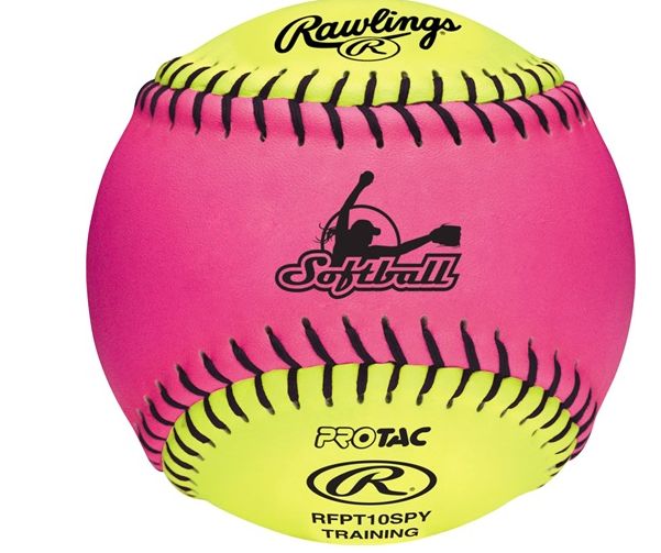 Rawlings Pink 10 inch training ball - Individual