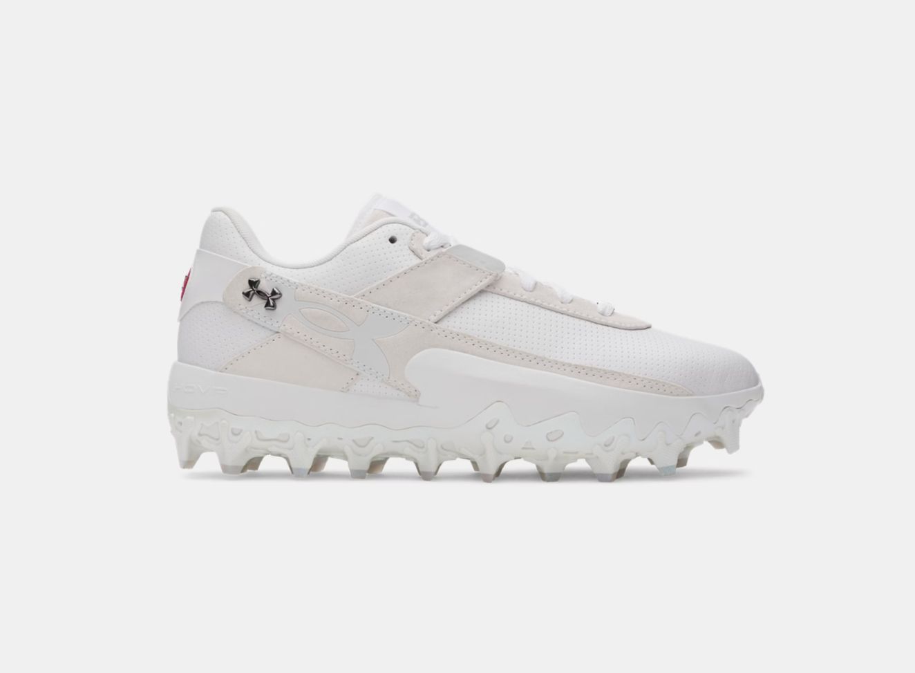 Under Armour Harper 10 Pro TPU Low, Colour: White, Size: 7