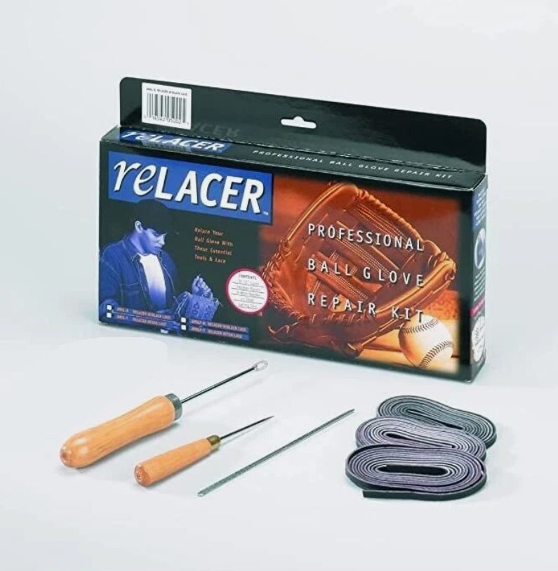 MARKWORT RELACER PRO GLOVE REPAIR KIT, lace colour: Black