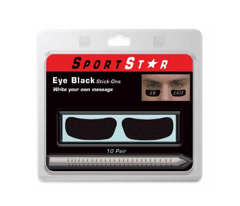 SportStar EYE BLACK DECALS - Pro w/ Pencil