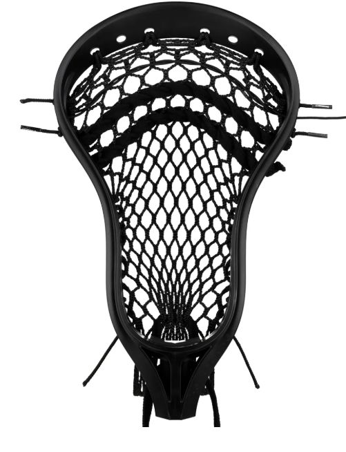 STRINGKING MARK 1 STRUNG HEAD W/ 2S MESH, Mesh/String Colours: BLACK HEAD W/ BLACK MESH AND BLACK STRINGS