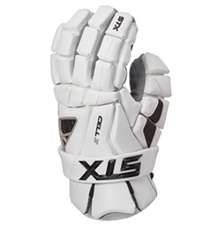 STX CELL IV LACROSSE GLOVES, Colour: WHITE, Size: MED
