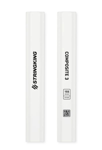 STRINGKING COMPOSITE 3 ATTACK SHAFT - 30", Colour: WHITE, weight: 155g