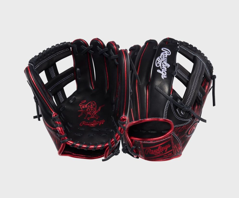 RAWLINGS "HEART OF THE HIDE" SERIES BASEBALL GLOVE 11.5" RHT - PRORB734-1BS-RHT