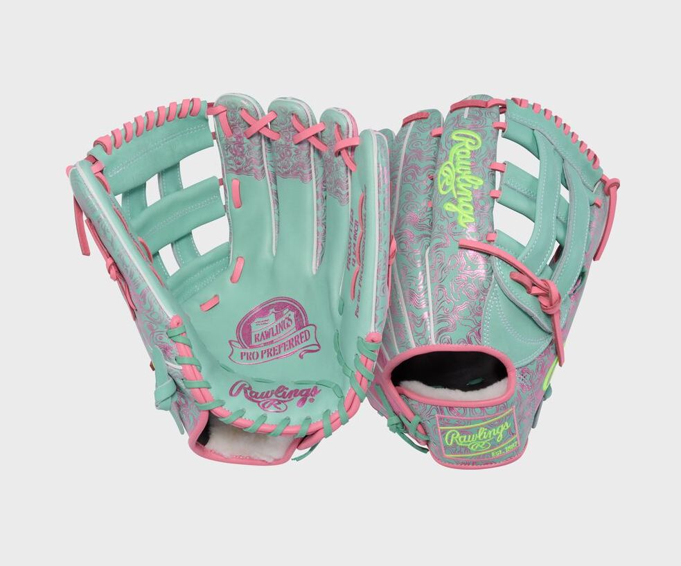 RAWLINGS "PRO PREFERRED" SERIES BASEBALL GLOVE 12.75" RHT - PROSFTJ23-RHT