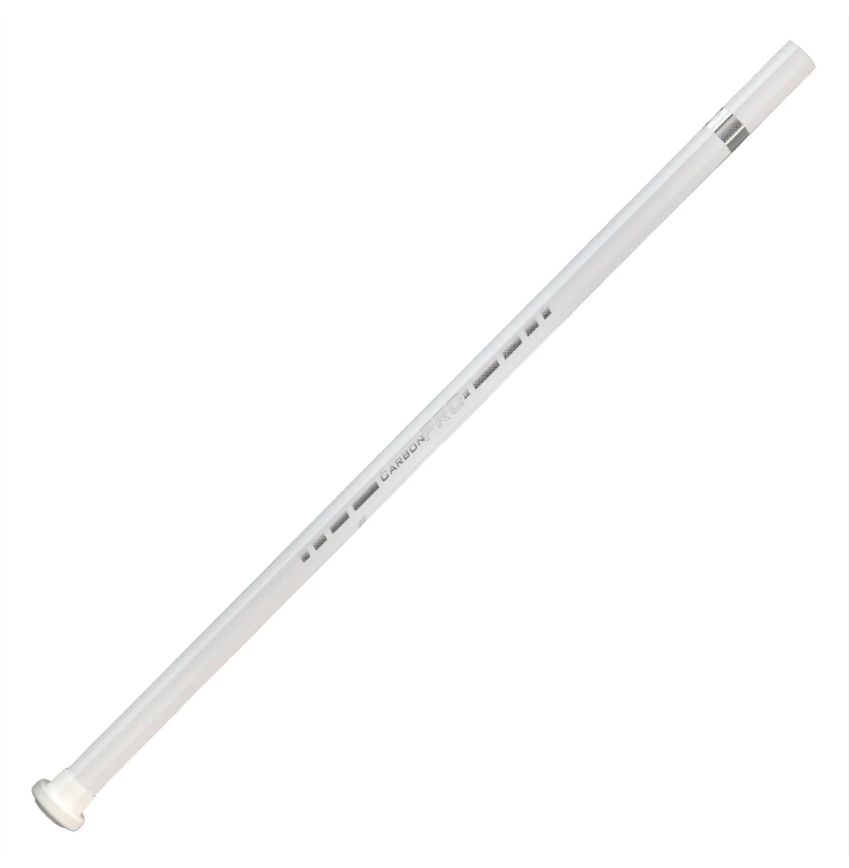 EAST COAST DYES CARBON PRO 4.0 LACROSSE ATTACK SHAFT - 30", Colour: WHITE, SHAFT SPEC: POWER