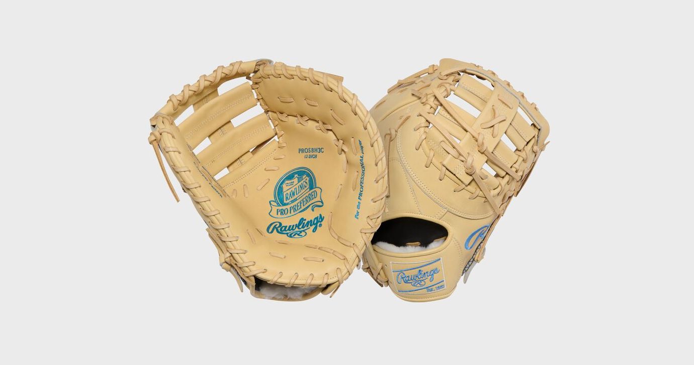 RAWLINGS "PRO PREFERRED" SERIES FIRST BASE MITT BASEBALL GLOVE 13" RHT - PROSBH3C-RHT