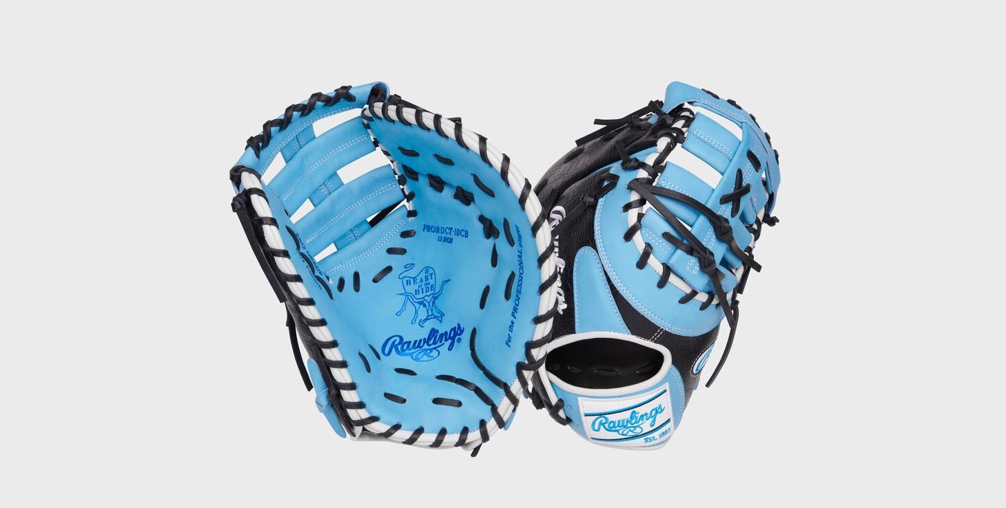 RAWLINGS "HEART OF THE HIDE" SERIES FIRST BASE BASEBALL MITT BASEBALL GLOVE - 13" RHT - PRORDCT-10CB