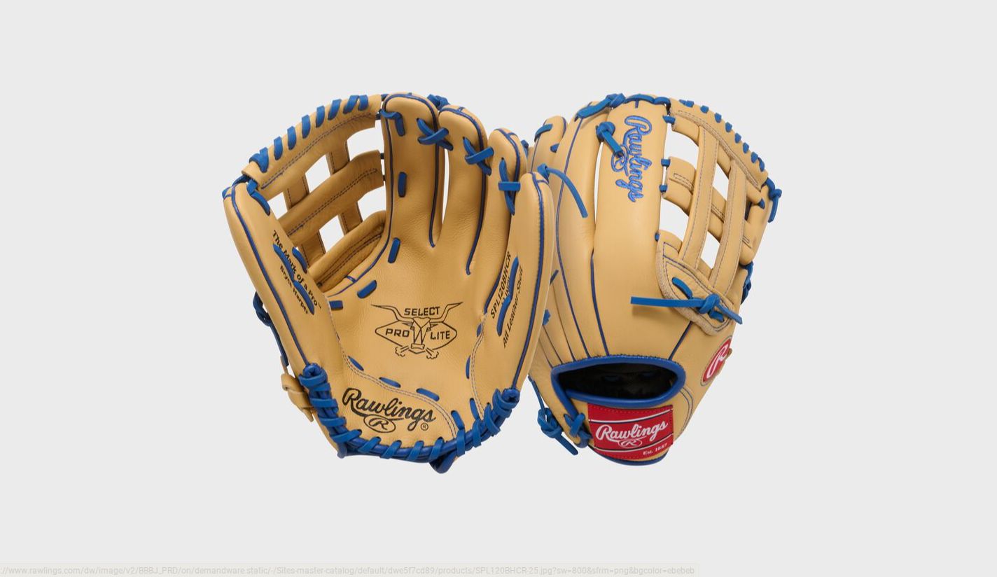 RAWLINGS "SELECT PRO LITE" SERIES YOUTH BASEBALL GLOVE 12" RHT - B.HARPER - SPL120BHCR-RHT