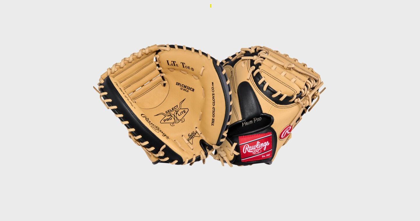 RAWLINGS "SELECT PRO LITE" SERIES CATCHERS MITT - 32.5" - RHT - C.RALEIGH - SPLCM32CR