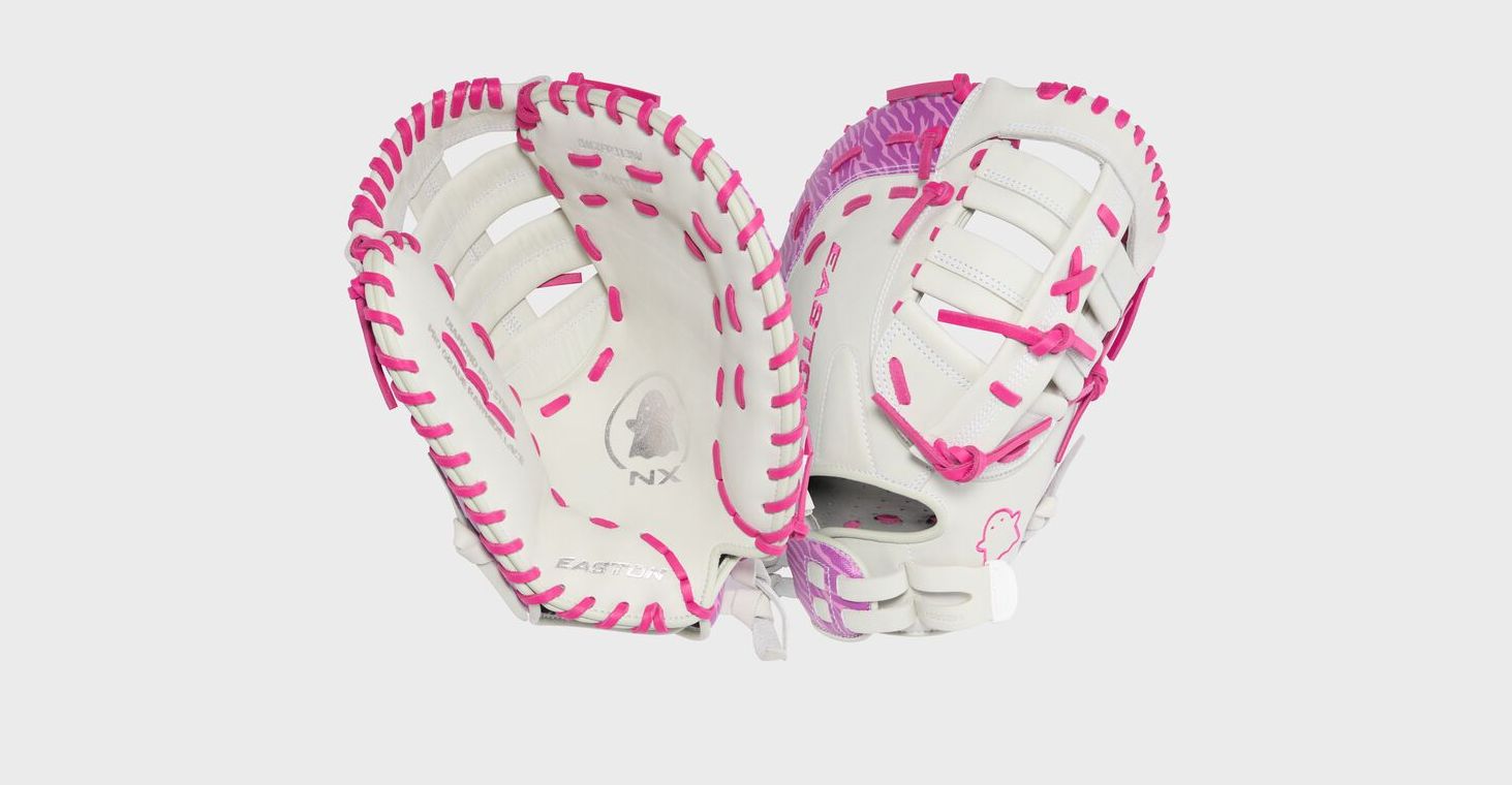 EASTON GHOST NX SERIES FIRST BASE MITT SOFTBALL GLOVE 13" RHT - GNXFP313W