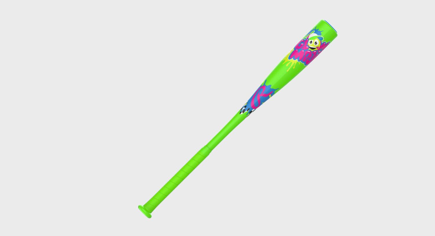 RAWLINGS GLOW MOJI (2 1/4" BARREL) T-BALL BASEBALL BAT - RTB7GLO12, Bat Drop: -12, Bat Length: 24"