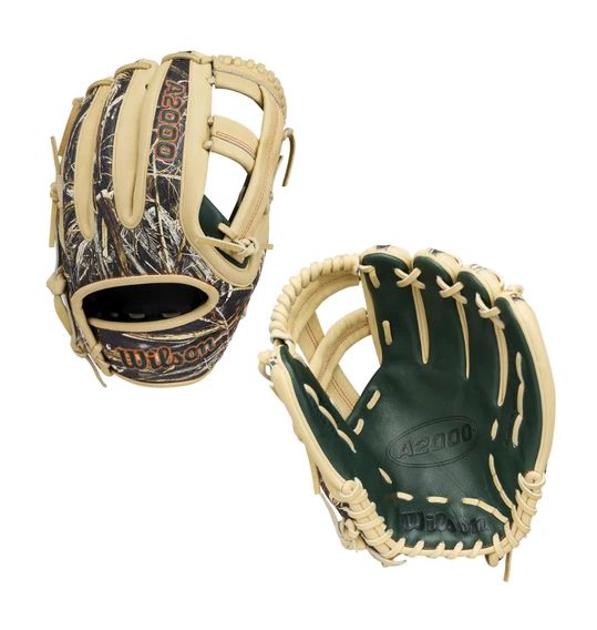 WILSON A2000 GUNNAR HENDERSON x REALTREE GM LEADOFF 26 11.75" RHT FIELDERS GLOVE