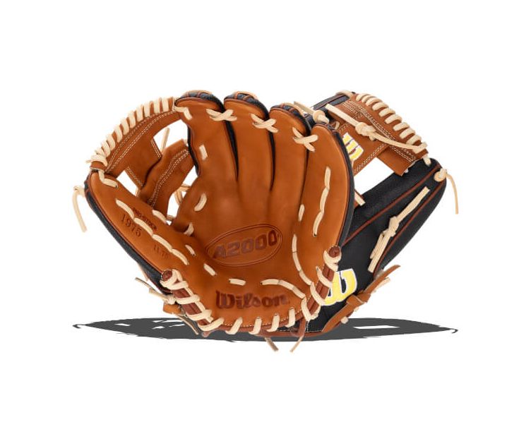 WILSON A2000 Classic 1975SS 11.75" RHT Blonde Palm w/Black SS - WBW1041121175