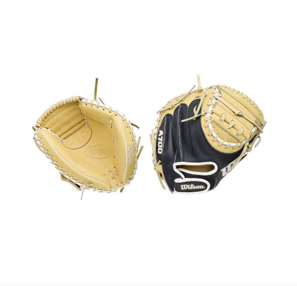 WILSON A700 32.5" Catcher's Mitt 27 RHT FIELDERS GLOVE - WBG04701RT325