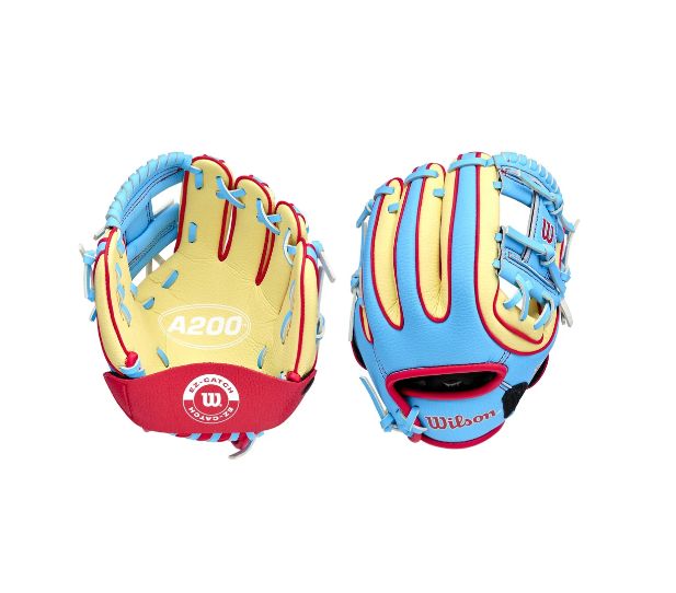 WILSON A200 EZ CATCH 9" T-BALL 27 FIELDERS GLOVE - WBG18702RT9