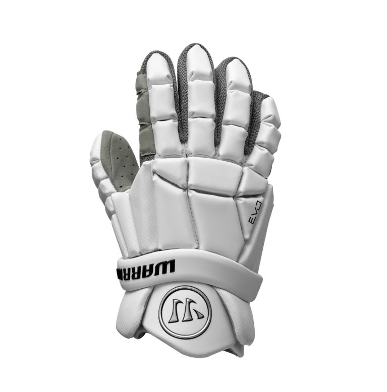 WARRIOR EVO GLOVE - EG6, Colour: WHITE, Size: XL