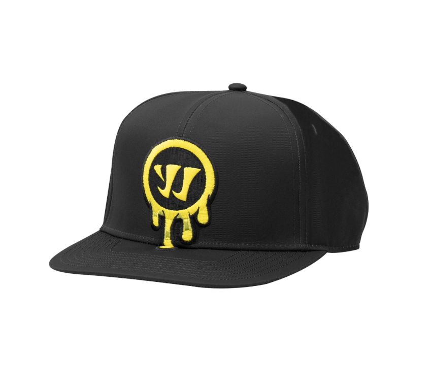 WARRIOR DRIP SNAPBACK HAT, Colour: BLACK