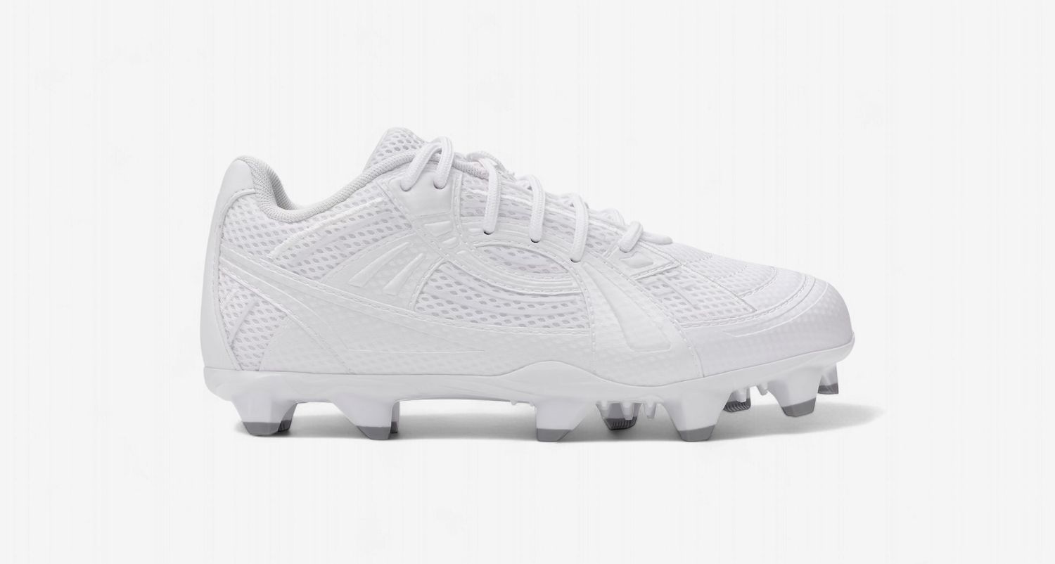 Under Armour Glyde Sola Pro TPU Softball Cleats, Colour: White, Size: 5.5