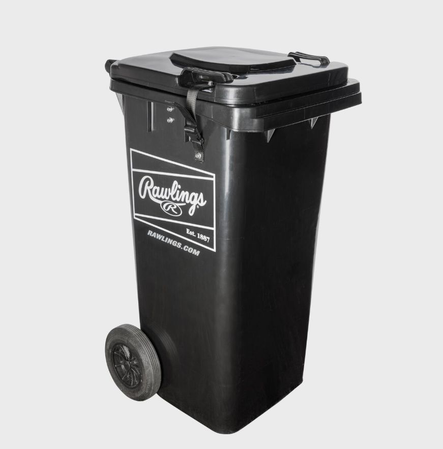RAWLINGS ROLLING BALL BIN
