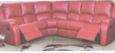 CORNER LOUNGE SUITE WITH 2 RECLINERS
