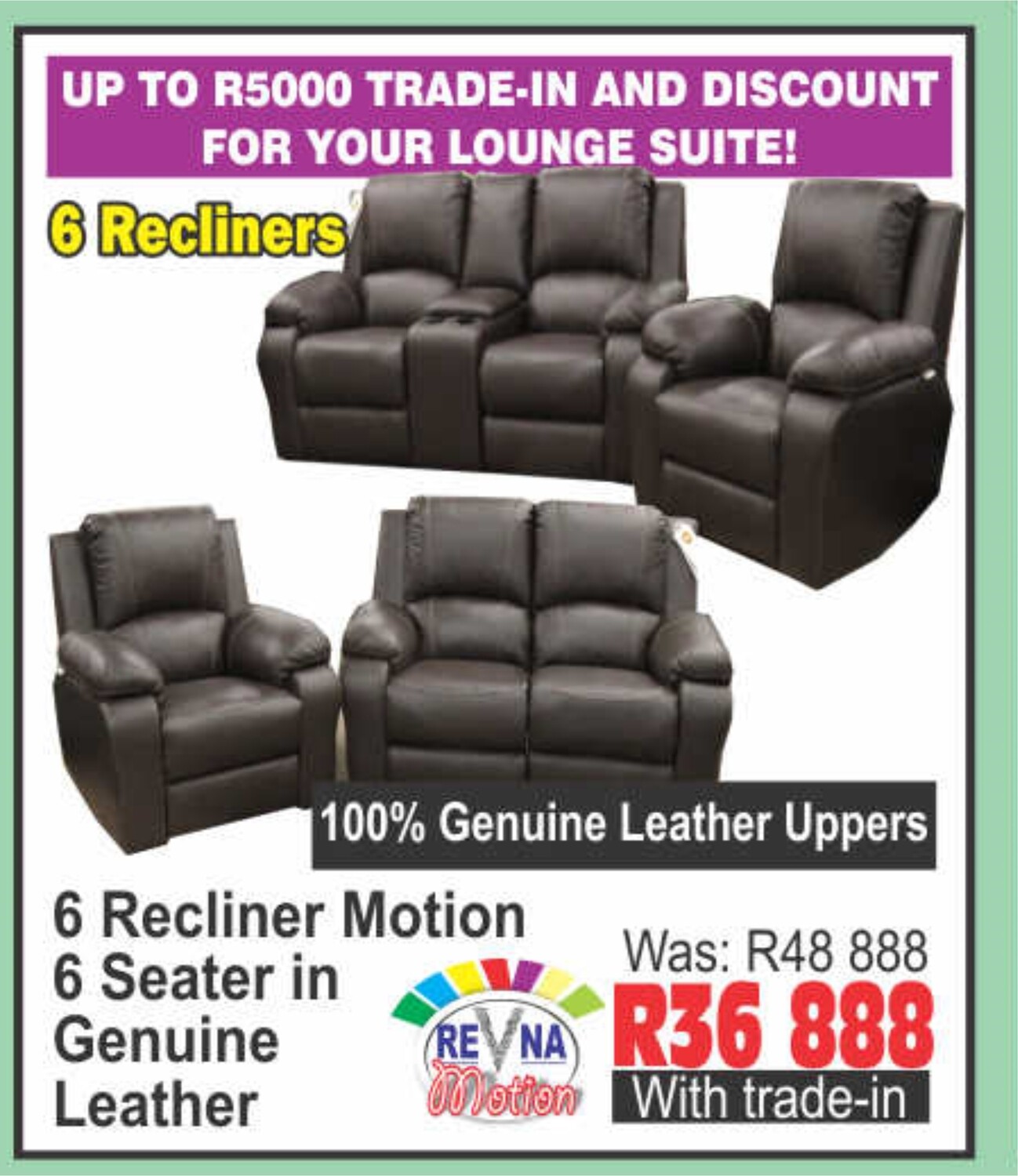 Calgan lounge suite prices sale
