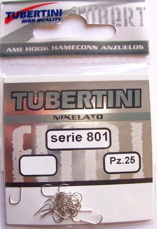 TUBERTINI SERIES 801 BARBLESS SPADE END HOOK