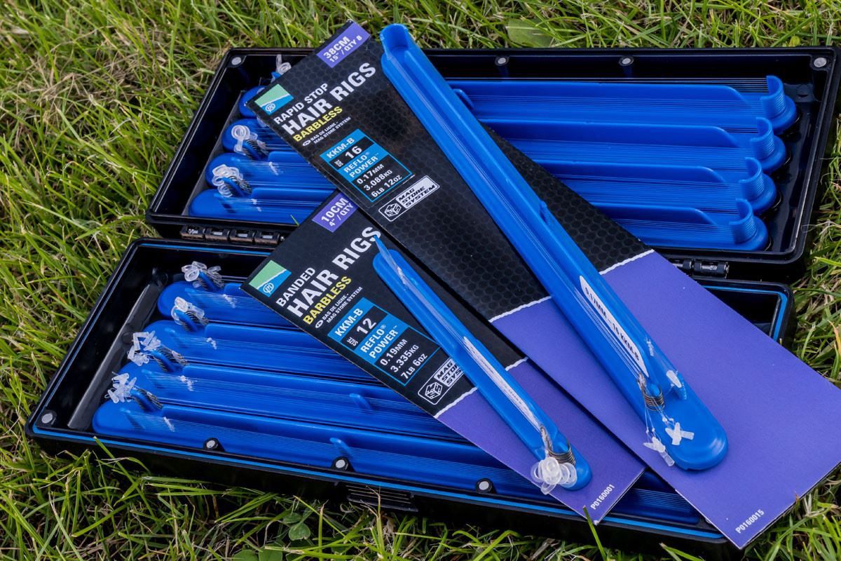 PRESTON INNOVATIONS 38CM RAPID STOP MSS HAIR RIGS KKM-B BARBLESS