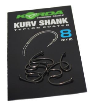 KORDA KURV SHANK CARP HOOK - BARBED
