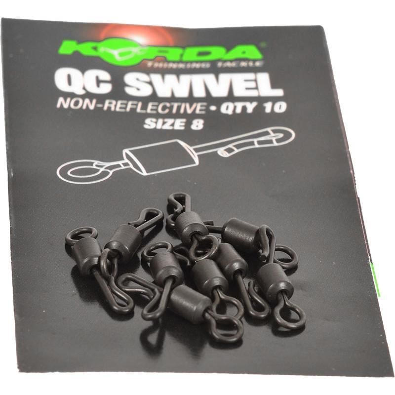 KORDA QUICK CHANGE SWIVEL - SIZE 8