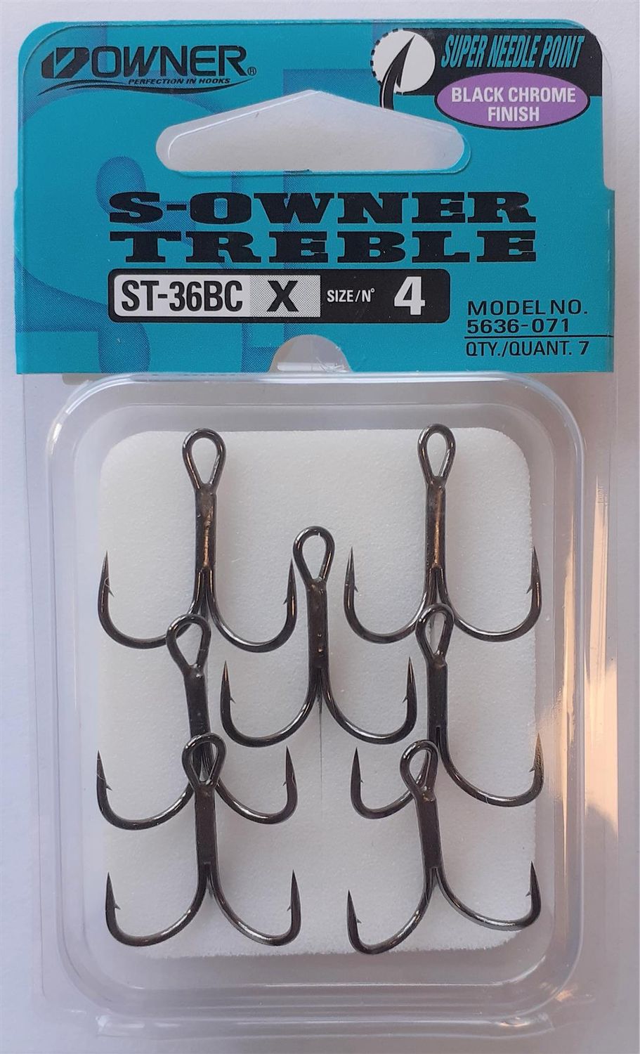 OWNER ST36BC TREBLE HOOK