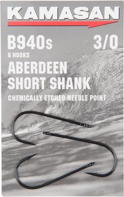 KAMASAN B940S ABERDEEN SHORT SEA HOOK