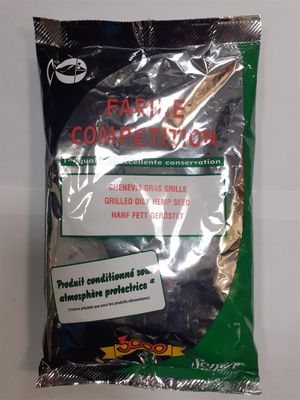 SENSAS 3000 INGREDIENTS SUPER GRILLED OILY HEMP SEED - 550G