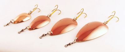 ALLCOCK EXTRA HEAVY SPOON COPPER &amp; SILVER