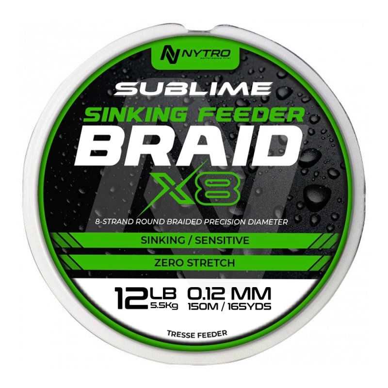 NYTRO SUBLIME FEEDER BRAID - 150M