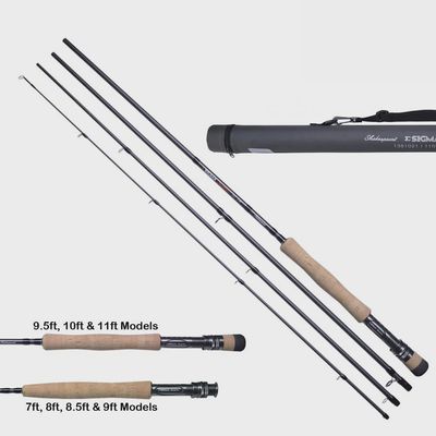 SHAKESPEARE SIGMA SUPRA FLY ROD 8ft 6in #5