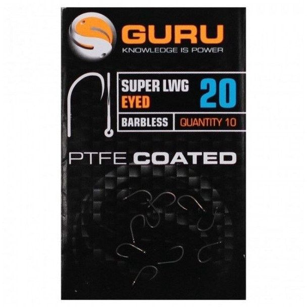 GURU SUPER LWG BARBLESS EYED HOOKS