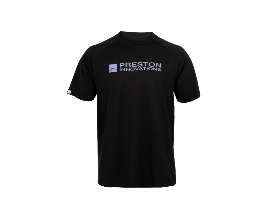 PRESTON INNOVATIONS LIGHTWEIGHT RAGLAN T-SHIRT - BLACK
