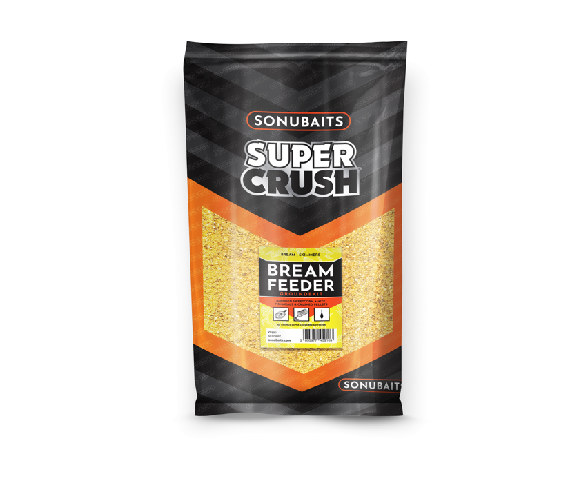 SONUBAITS SUPERCRUSH BREAM FEEDER GROUNDBAIT 2KG