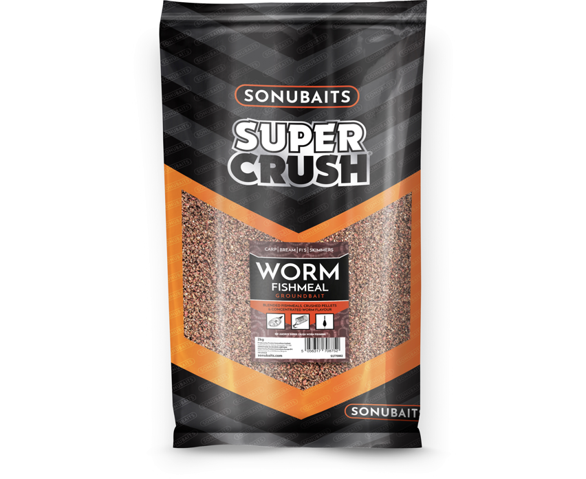 SONUBAITS WORM FISHMEAL GROUNDBAIT 2KG