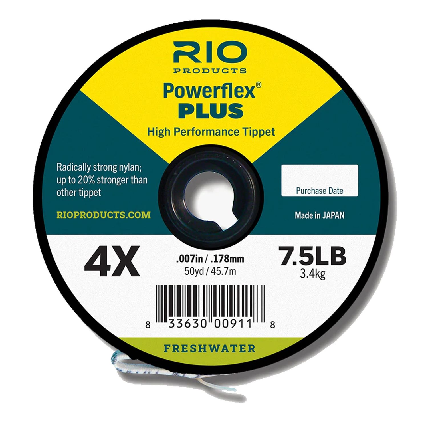 RIO POWERFLEX PLUS TIPPET 50YD