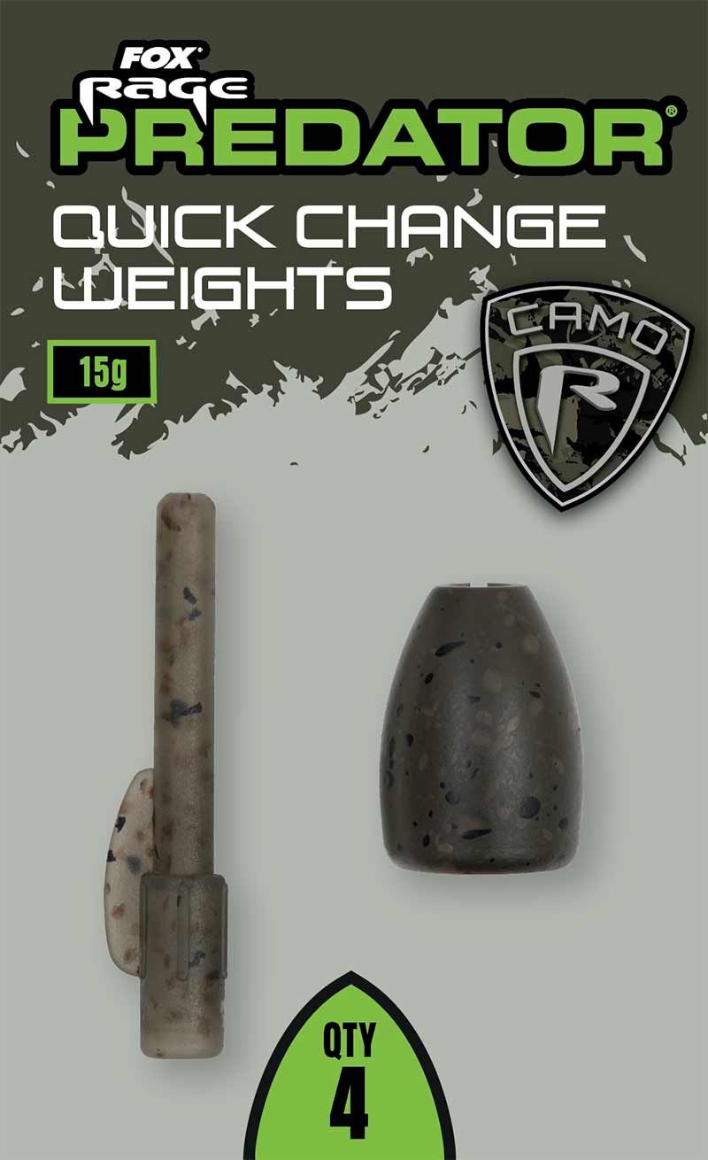 FOX RAGE PREDATOR CAMO QUICK CHANGE WEIGHTS