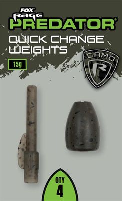 FOX RAGE PREDATOR CAMO QUICK CHANGE WEIGHTS