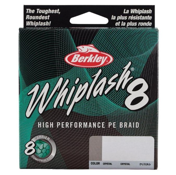 BERKLEY WHIPLASH 8 BRAID GREEN 300M