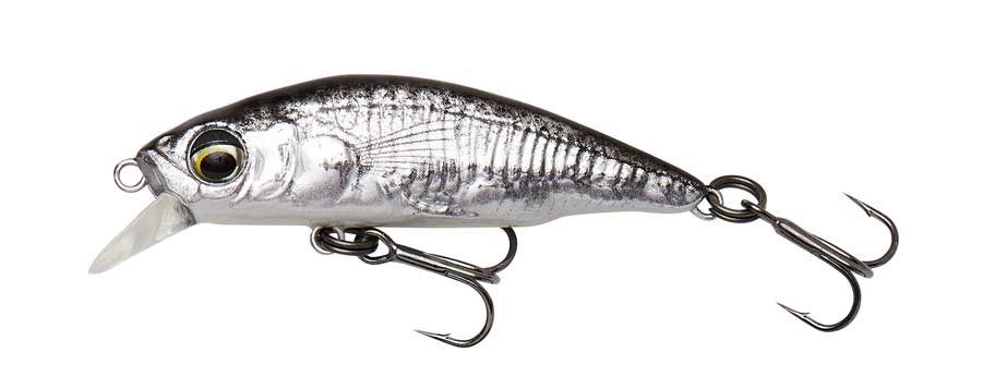 SAVAGE GEAR 3D STICKLEBAIT TWITCH - 4.5CM 4G, Colour: BLACK SILVER