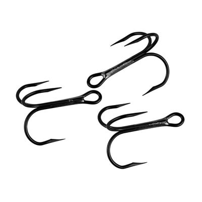 SKEATER POWER TREBLE ROUND JAW POINT HOOK - BARBLESS