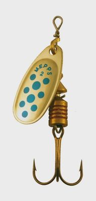 MEPPS COMET BLUE DOT GOLD