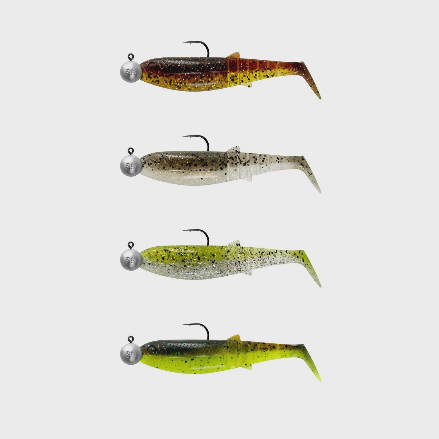 SAVAGE GEAR CANNIBAL SHAD  12.5CM 20G, Colour: Clearwater Mix