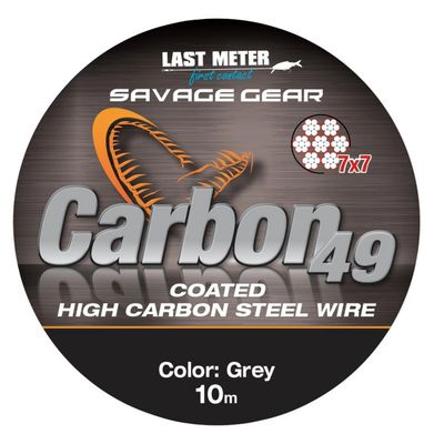 SAVAGE GEAR CARBON49 HIGH CARBON STEEL WIRE